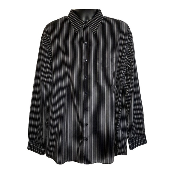 Van Heusen Button Down Shirt Sz XLT 171/2-18 - Picture 1 of 5